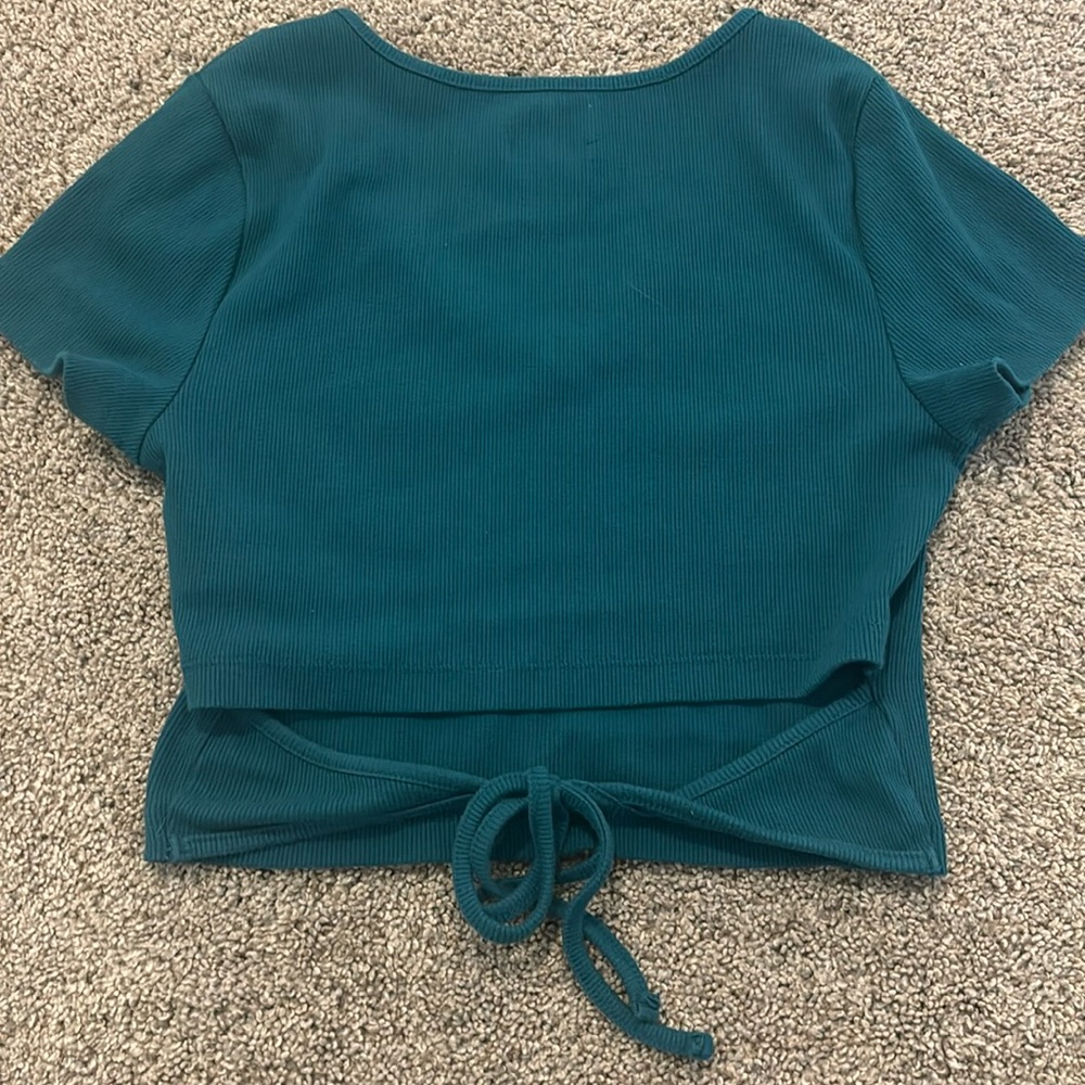 Target / Wild fable back tie top